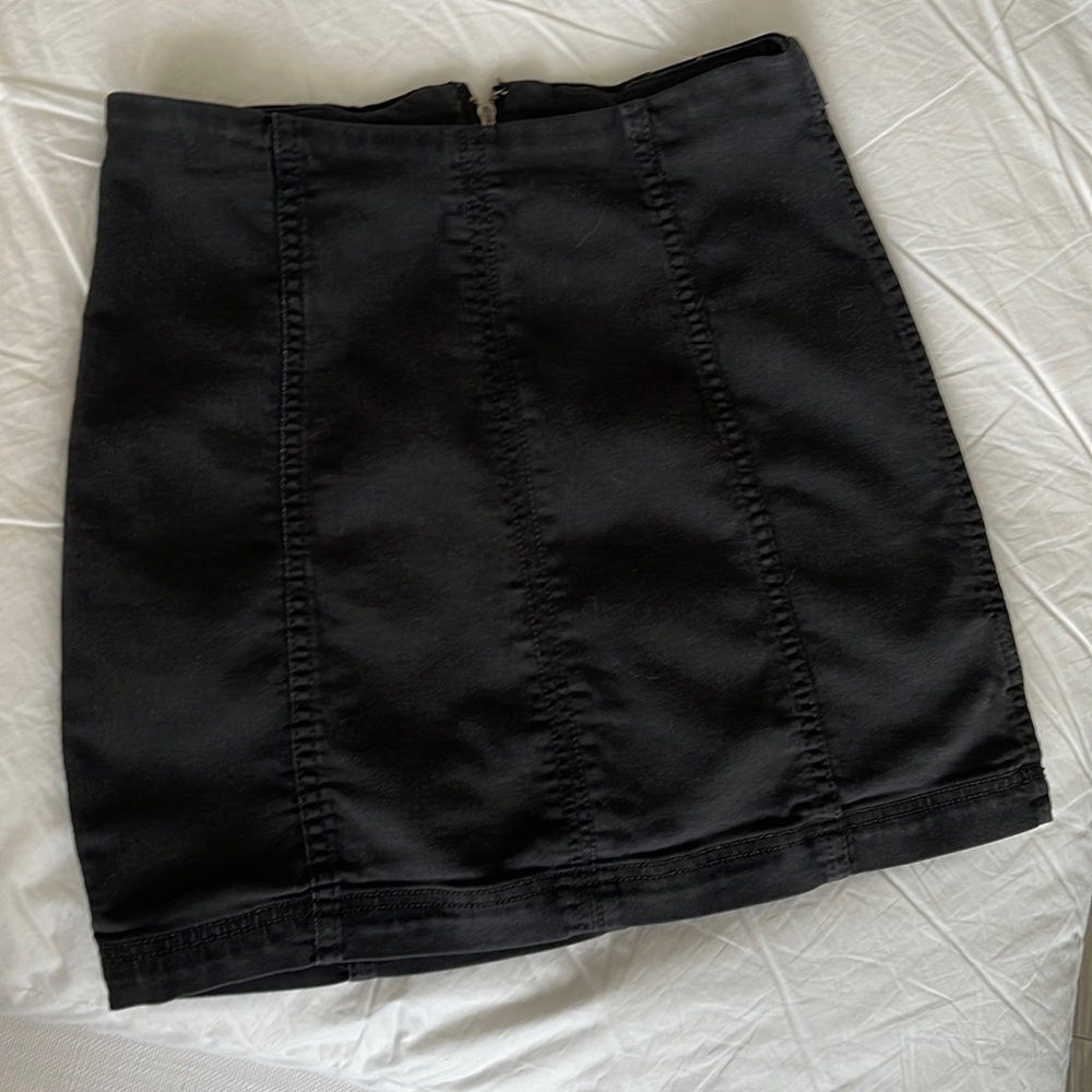 Free people denim miniskirt